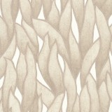 Tapet cu frunze, crem, bej, dormitor, living, lavabil, 10104-02, Erismann