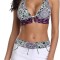 Costum de baie din 2 piese pentru femei PONCEAU, multicolor, 2XL - OUTLET
