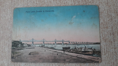 Podul peste Dunare la Cernavoda. foto