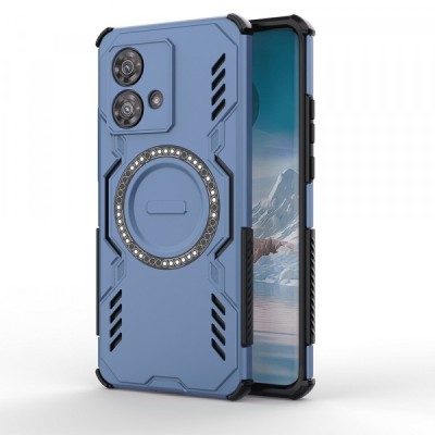 Husa MagSafe pentru Motorola Edge 40 Neo, Techsuit, ArmorMag, Albastra foto