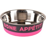 CASTRON BONE APPETIT FUCHSIA 400 ML 14 CM/518852 PENTRU CAINI, flamingo