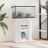 Suport Acvariu vidaXL Alb 60x30x60cm Lemn Prelucrat Dulap Depozitare Stand Bazin Pesti