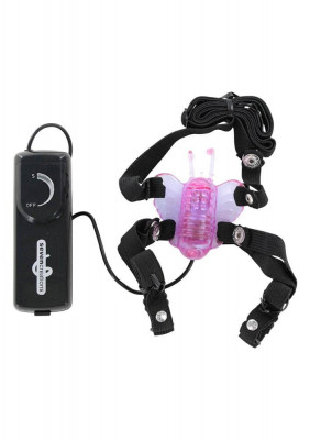 Strap-On Stimulator Clitoris Butterfly foto