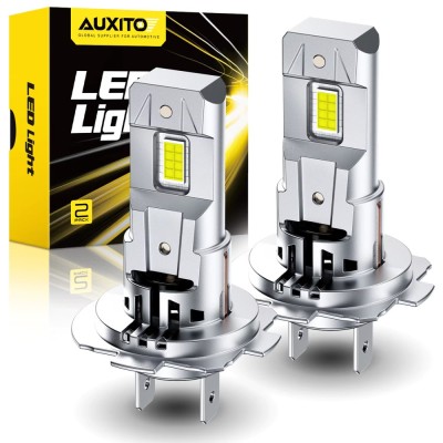 Set 2 becuri Auxito&amp;reg; H7 LED, 60w/set, 30000LM, CANBUS, cu ventilator integrat foto