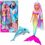 STEFFI LOVE SET PAPUSA STEFFI SIRENA CU COADA CURCUBEU SI DELFIN