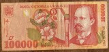 B11 41 - Bancnota foarte veche - Romania - 100000 lei - emisiune 1998
