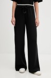 United Colors of Benetton pantaloni de trening culoarea negru, melanj, 3QAFDF01D