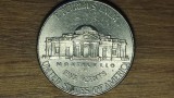 SUA / USA - moneda de colectie - 5 cents 2020 semn monetar P (Philadelphia) - &quot;Jefferson Nickel&quot; - Return to Monticello