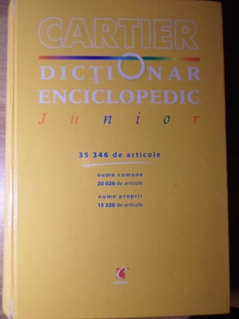DICTIONAR ENCICLOPEDIC JUNIOR-DOINA COBET, EUGENIA DIMA SI COLAB.-235042 foto