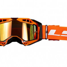 Ochelari LS2 cross/enduro/atv, culoare portocaliu, lentila iridium Cod Produs: MX_NEW AK7201002050