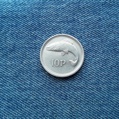 10 Pence 1994 Irlanda foto