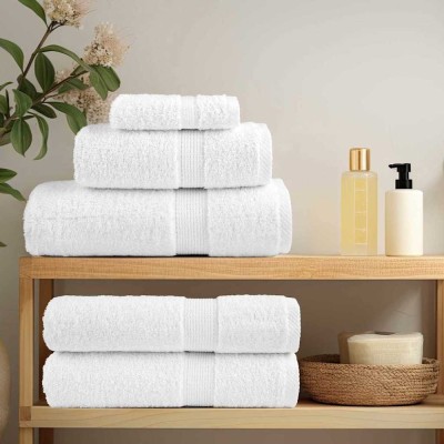 Prosoape de spalare 4 pcs Alb Bumbac foto