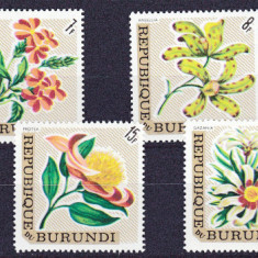 DB1 Burundi 1967 Flori 8 v. MNH