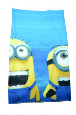 Paturica 100 x 150 cm pentru baieti Sun City Minions PH4511-AL, Multicolor foto