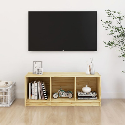 Comoda TV, 104x33x41 cm, lemn masiv de pin foto