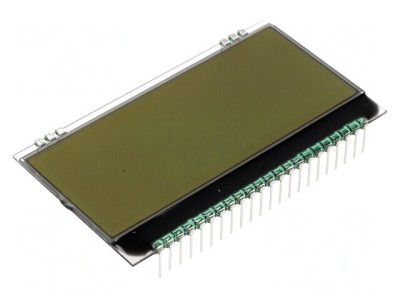 Afișaj LCD Alfanumeric 20x4 66x38mm Alb foto