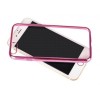 Husa Silicon Transparent Roz LG K10 (K430) - Protectie Delicata