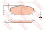 Set placute frana,frana disc JEEP CHEROKEE (KL) (2013 - 2016) TRW GDB2094