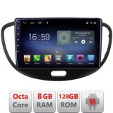 Navigatie HHyundai I10 2007-2013 Android radio gps internet Octa Core 8+128 LTE KIT-i10-2007+EDT-E609 CarStore Technology