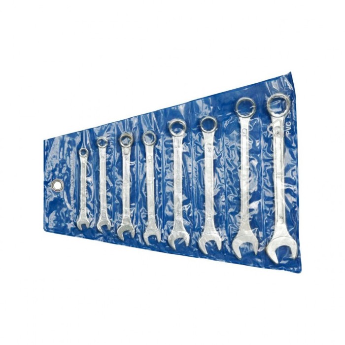 Set 8 chei combinate 6 - 19 mm Vorel 51580