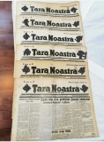Vand set 6 ziare din anul 1936 Tara Noastră fondator Octavian Goga
