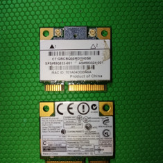 Placa de rețea wlan mini PCIe half Realtek RTL8191SE 802.11b/g/n