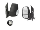 Oglinda exterioara Ford Transit/Tourneo, 01.2014-12.2019, Stanga, reglare electrica; texturat; incalzita; scurt; geam convex; cromat; pliere electric