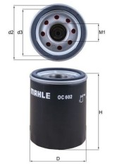 MAHLE OC 602 Filtru ulei foto