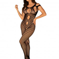 Bodystocking Sexy Din Dantela, Negru, S/M/L