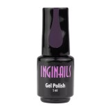 Lac gel colorat Inginails &ndash; Pearly Aubergine 049, 5ml