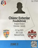 Acreditare Romania v Canada Meci amical 5.9.2025, MB