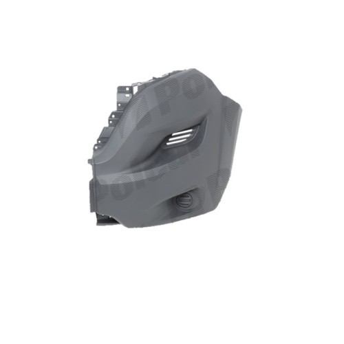 Parte laterala bara, colt lateral flaps fata Citroen Jumper, 06.2014-, Fiat Ducato, 06.2014-, Peugeot Boxer, 06.2014-, gri-inchis, texturat, gauri la