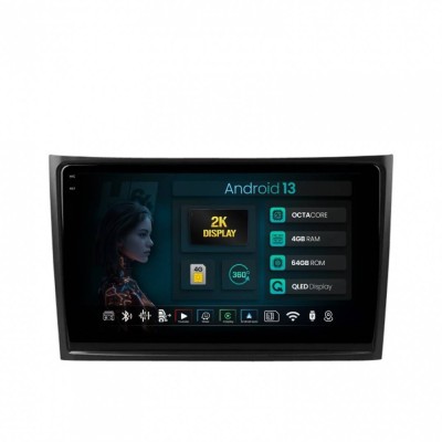 Navigatie 2K Volvo XC90 (2002-2014) 4GB RAM Android 13 Octacore Slot Sim 4G DSP GPS Wi-FI Carplay Android Auto USB Bluetooth Waze Touchscreen 10.36 In foto