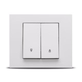 &Icirc;ntrerupător simplu 10A alb Grano - OVIVO | 400-010200-216