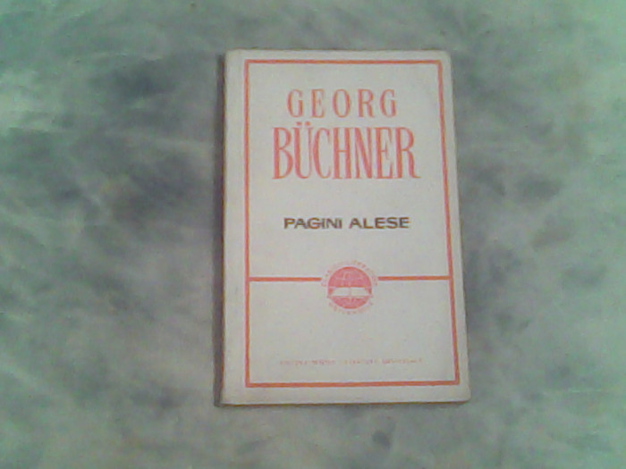 Pagini alese-Georg Buchner