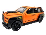 Macheta Rolls Royce Cullinan 1:28 portocaliu usi deschise lumini sunete pull back