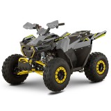 Atv 125cc Mini Rocket Panther 8&amp;quot; semi-automat 4T benzina gri