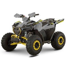Atv 125cc Mini Rocket Panther 8&amp;quot; semi-automat 4T benzina gri
