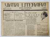 VIATA LITERARA , SAPTAMANAL , ANUL I, NR. 33 , 15 IANUARIE , 1927