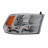 Far DODGE RAM (DS/DJ), 09.2008-, partea Dreapta, Taiwan, Tip=USA; tip bec H11+HB3+PY27/7W; manual; halogen;