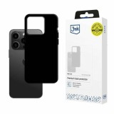 Husa de protectie 3mk Matt Case pentru iPhone 15 Pro Max Negru