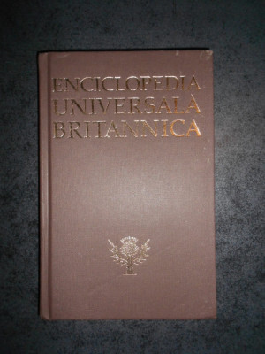 ENCICLOPEDIA UNIVERSALA BRITANNICA volumul 1 foto
