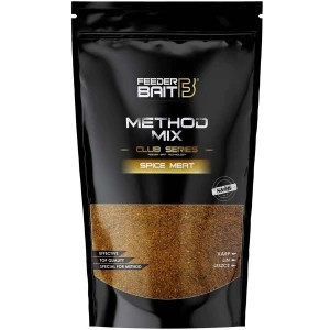 Nada Feeder Bait Method Mix Club Series, Spice Meat, 800g foto