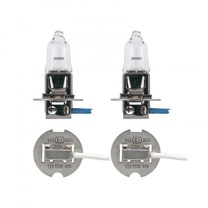 Pachet 2 Becuri Proiector H3 24V PK22S 70W Narva