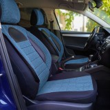 Cumpara ieftin Set Huse Scaune piele si textil Skoda Octavia (2004-2009), Umbrella