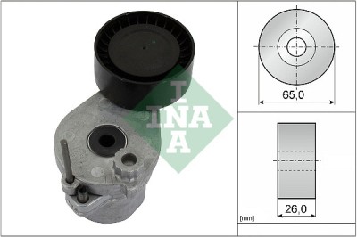 INA 534 0693 10 Intinzator curea, curea distributie foto
