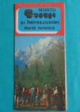 Harta Turistica Muntii Bucegi si Imprejurimi - Ghid Turistic Prahova - Harta Detaliata