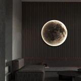 Aplica LED decorativa tip Luna 34W, &Oslash;50 cm, 3 temperaturi de culoare (3000K/4000K/6000K)