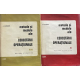 METODE SI MODELE ALE CERCETARII OPERATIONALE de A. KAUFMANN , VOL I-II , 1967