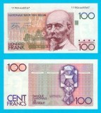 Belgia (p#140) 100 Francs 1978-82 aUNC &#039;Beyaert&#039; serie: 11904468567